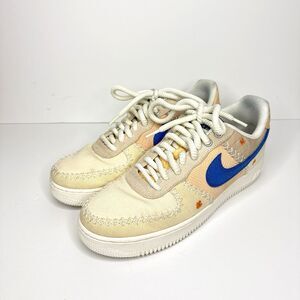 Nike Air Force 1 Womens 12 '07 PRM LA Flea Sail Marina Blue DV2223-100 EUR 44.5